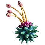 Статуэтка тропический фрукт Tropical Fruit Alien Green Tulip варинант исполнения - 2 | Loft Concept в Липецке