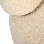 Кресло бежевое без подлокотников с обивкой из ткани букле Space of Freedom варинант исполнения - 3 | Loft Concept в Липецке