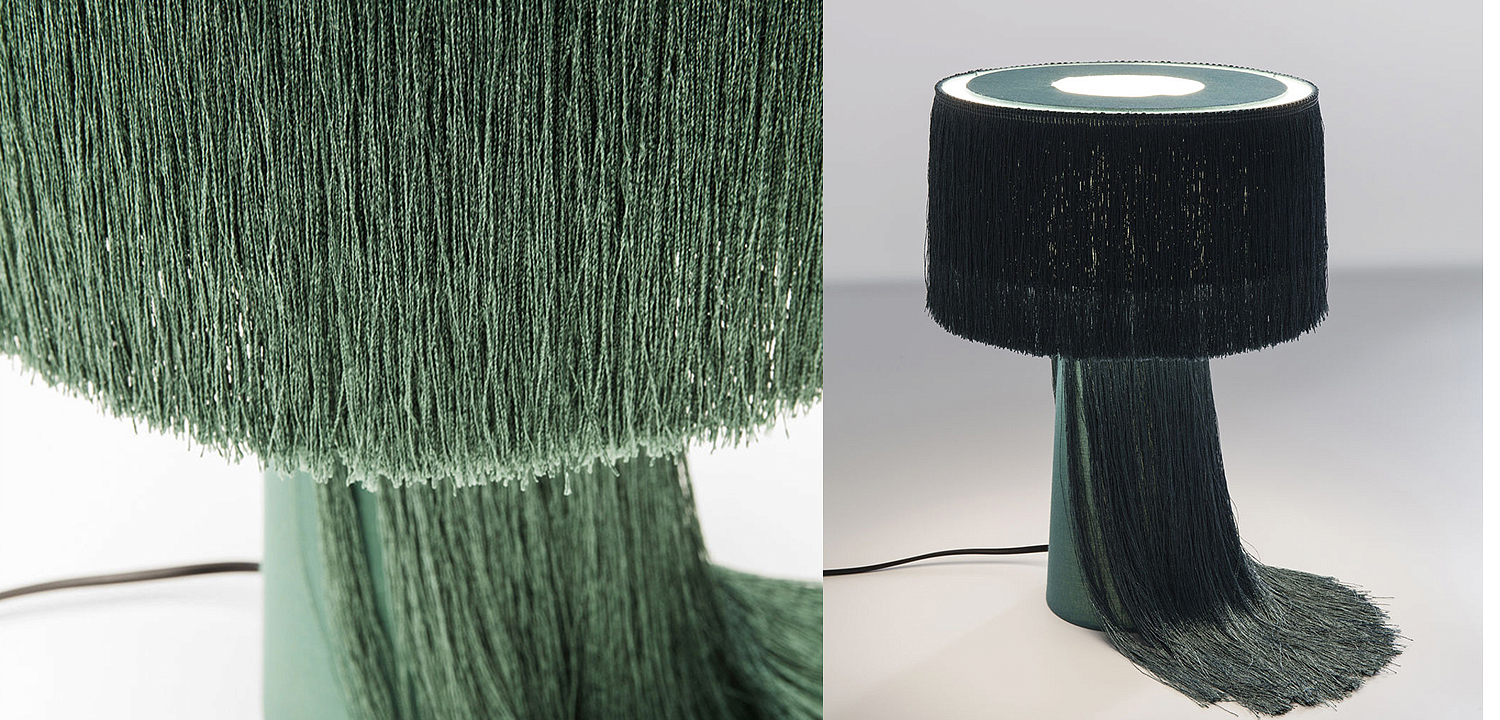 Настольная лампа Green Fringes - Loft-Concept в Липецке