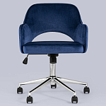 Кресло для компьютерного стола Veloury Blue варинант исполнения - 4 | Loft Concept в Липецке