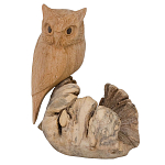 Статуэтка из дерева сова Animals of the World варинант исполнения - 2 | Loft Concept в Липецке