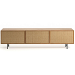 ТВ-тумба с декором из ротанга Pansy Rattan TV Stand варинант исполнения - 1 | Loft Concept в Липецке