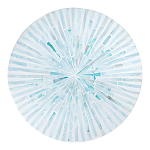 Столик с инкрустацией с перламутровым узором Dominic Blue варинант исполнения - 2 | Loft Concept в Липецке