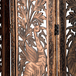 Ширма с  орнаментом ручная резьба Indian Antique Furniture варинант исполнения - 3 | Loft Concept в Липецке