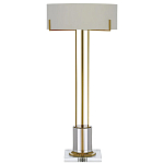 Настольная лампа на прозрачном основании Light Flowing Up варинант исполнения - 2 | Loft Concept в Липецке