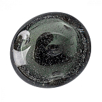 Бра с круглым плафоном из прозрачного стекла с пузырьками воздуха Effervia  варинант исполнения - 7 | Loft Concept в Липецке