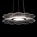 Люстра с прозрачным волнистым плафоном в форме цветка Ethereal Bloom варинант исполнения - 6 | Loft Concept в Липецке