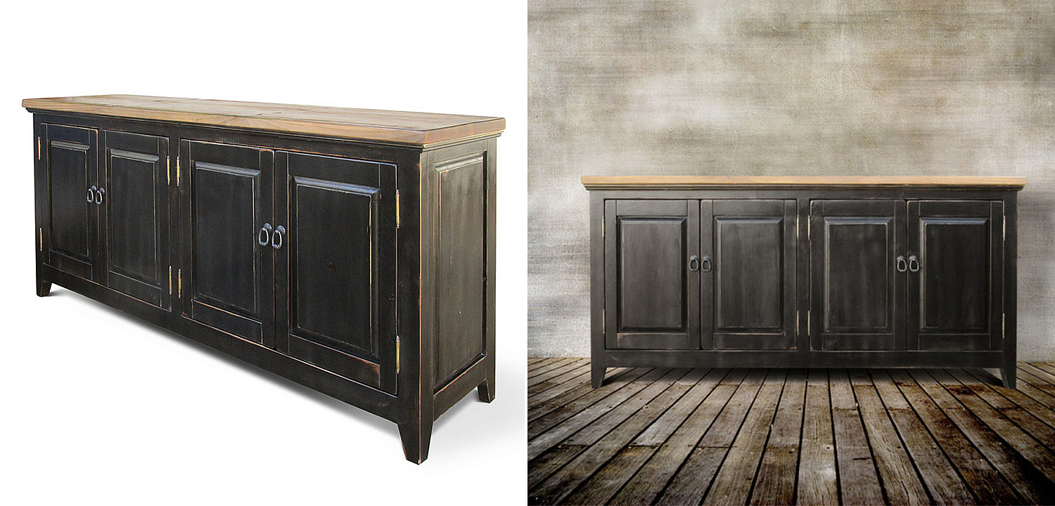 Комод в стиле прованс Sidsel Provence HARMONIE Antique Black Черный Комод в стиле прованс Sidsel Provence HARMONIE Antique Black Черный - Loft-Concept в Липецке