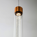 Подвесной светильник золото Sparkling Bubbles Tube Gold Hanging Lamp варинант исполнения - 5 | Loft Concept в Липецке