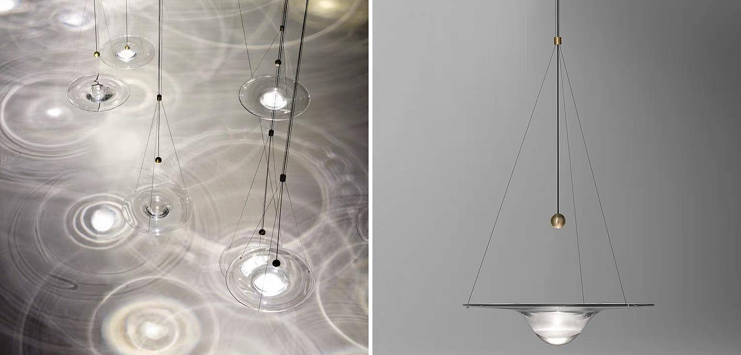 Hesitation Lamp Стеклянный подвесной светильник, имитирующий каплю воды Hesitation Lamp Стеклянный подвесной светильник, имитирующий каплю воды - Loft-Concept в Липецке