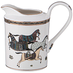 Чайный сервиз из фарфора с изображением лошадей на 6 персон 15 предметов Porcelain Horse Set  варинант исполнения - 4 | Loft Concept в Липецке