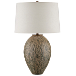 Настольная лампа с текстурным узором Movement of Smooth Lines варинант исполнения - 3 | Loft Concept в Липецке