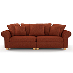 Мебельная ткань Шенилл терракотовый цвет 138 см T4-44 варинант исполнения - 4 | Loft Concept в Липецке