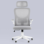 Кресло для компьютерного стола Easement Grey&White варинант исполнения - 2 | Loft Concept в Липецке