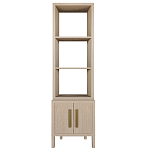 Этажерка Primo с тумбой шпон Светлый дуб варинант исполнения - 1 | Loft Concept в Липецке