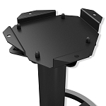 Барный стул вращающийся со спинкой Синий Велюр Vendramin Chair варинант исполнения - 7 | Loft Concept в Липецке