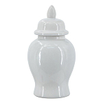 Ваза с крышкой однотонная Высота 31 см Chinoiserie Ceramics варинант исполнения - 12 | Loft Concept в Липецке