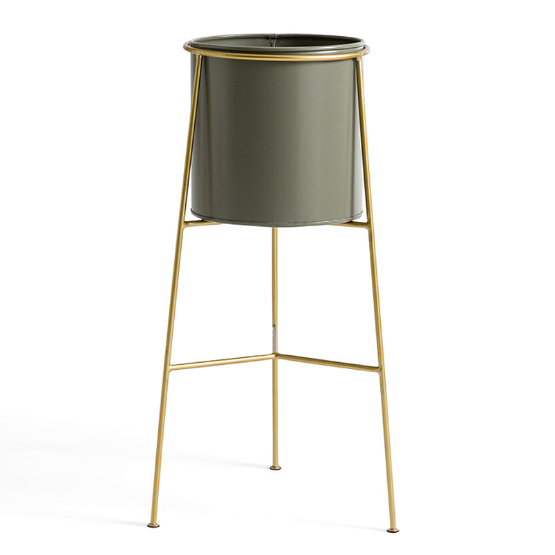 Кашпо из металла и латуни Elegance Elevated Planters оливковое Оливковый Латунь Кашпо из металла и латуни Elegance Elevated Planters оливковое Оливковый Латунь в Липецке | Loft Concept