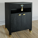 Комод Elsa Dreams Black Двухстворчатый  варинант исполнения - 1 | Loft Concept в Липецке