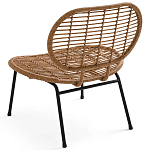 Садовое кресло из искусственного ротанга Mills Rattan Wicker Chair варинант исполнения - 3 | Loft Concept в Липецке