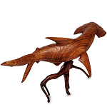 Статуэтка акула-молот деревянная Hammer варинант исполнения - 2 | Loft Concept в Липецке