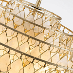 Люстра многоярусная с декором из натуральной морской ракушки Iridescent Light варинант исполнения - 6 | Loft Concept в Липецке