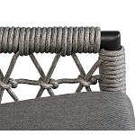 Кресло уличное темно-серое Street Bliss варинант исполнения - 4 | Loft Concept в Липецке