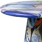 Дизайнерский журнальный стол с цветным орнаментом Unyly варинант исполнения - 3 | Loft Concept в Липецке