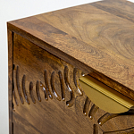 Прикроватная тумба с фактурным фасадом Termite варинант исполнения - 2 | Loft Concept в Липецке