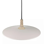 Подвесной светильник круглый в сочетании дерева и металла Space варинант исполнения - 2 | Loft Concept в Липецке