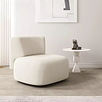 Дизайнерский журнальный стол белый в форме геометрических фигур Cydogic варинант исполнения - 1 | Loft Concept в Липецке