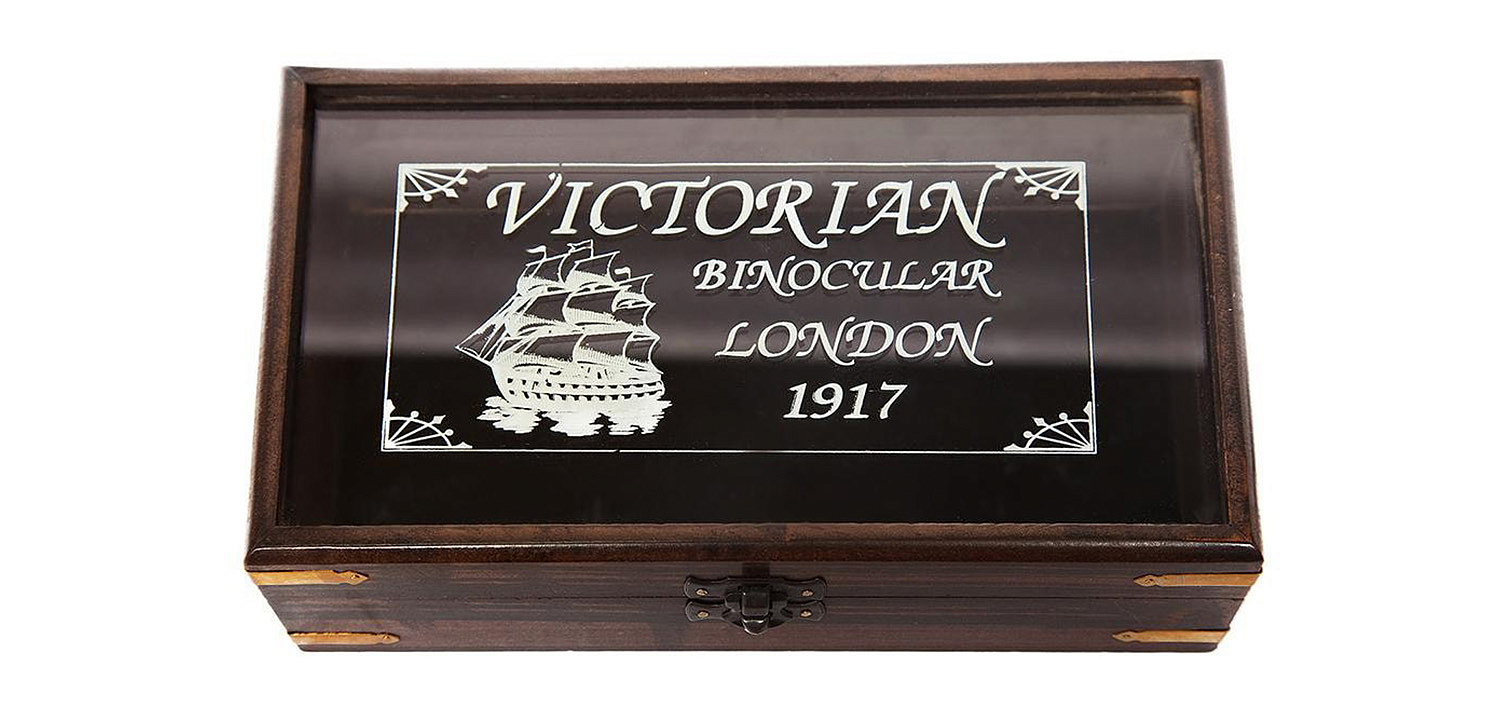 Винтажный бинокль в подарочной коробке Copper Binoculars - Loft-Concept в Липецке