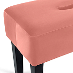 Мягкий  пуф на черных ножках Winton Pouf варинант исполнения - 22 | Loft Concept в Липецке