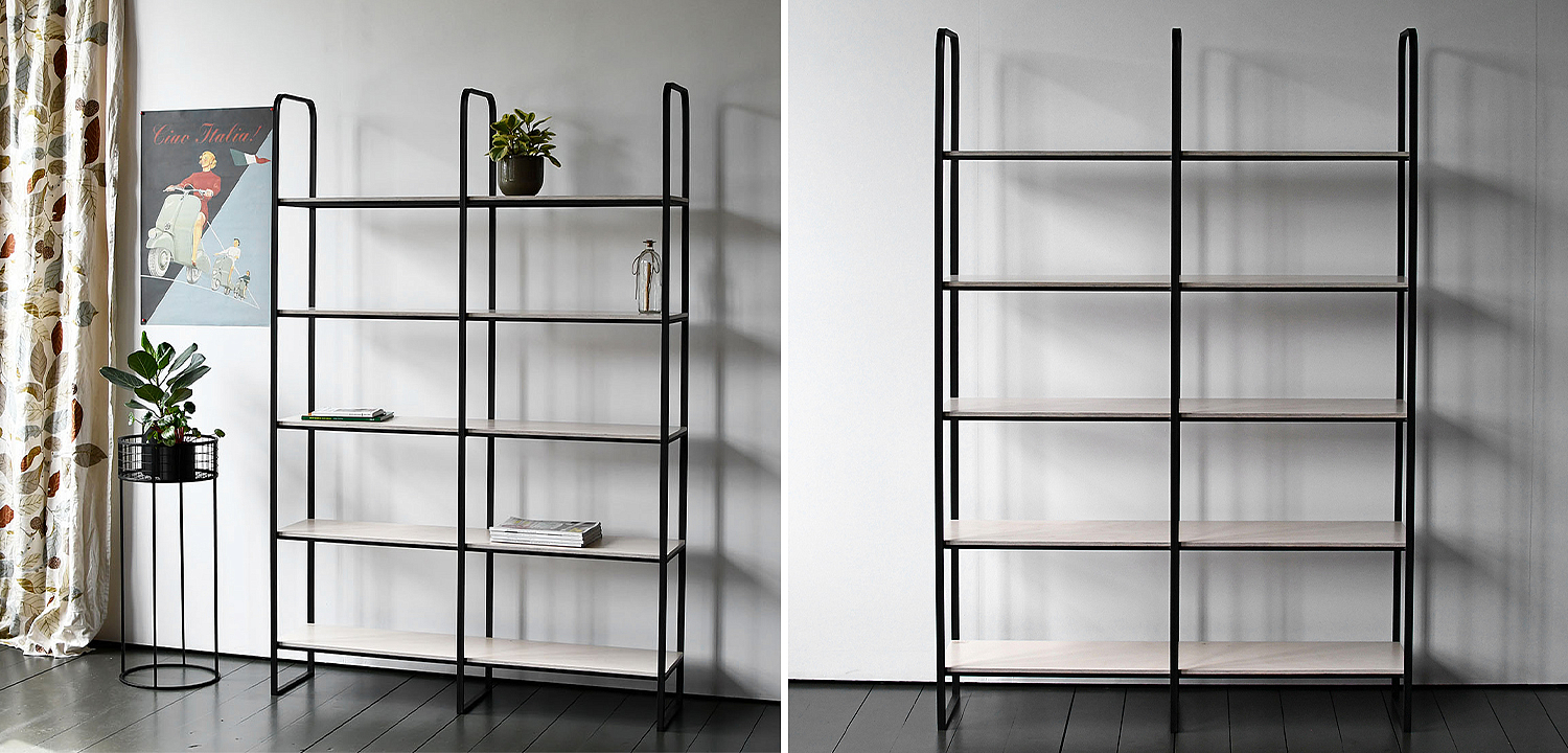 Стеллаж Barnett Industrial Metal Rust Rack Стеллаж Barnett Industrial Metal Rust Rack - Loft-Concept в Липецке