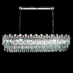 Люстра овальная с хрустальными подвесками Gorgeous Crystal Light варинант исполнения - 5 | Loft Concept в Липецке