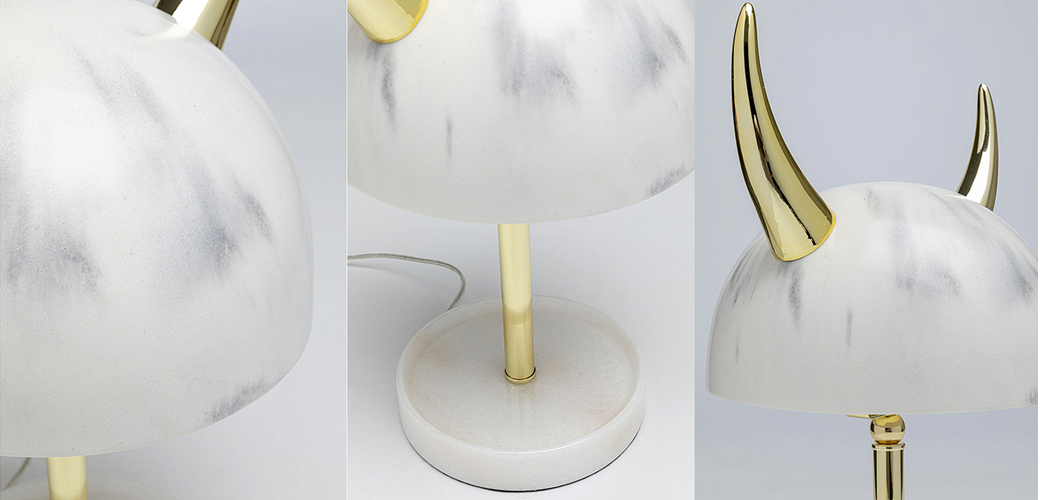 Настольная лампа Marble with Horns - Loft-Concept в Липецке