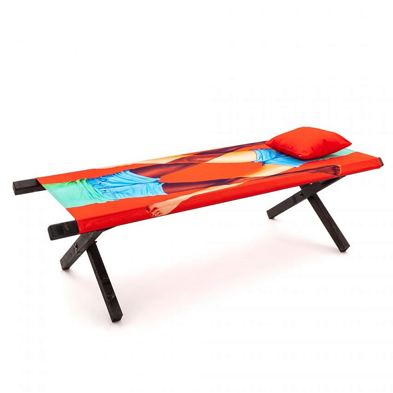Шезлонг Seletti Poolbed Scissors Мульти Шезлонг Seletti Poolbed Scissors Мульти в Липецке | Loft Concept