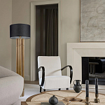 Торшер с металлическим золотым трубчатым основанием Fulgurite варинант исполнения - 1 | Loft Concept в Липецке