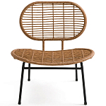 Садовое кресло из искусственного ротанга Mills Rattan Wicker Chair варинант исполнения - 2 | Loft Concept в Липецке