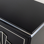 Черный комод в стиле арт-деко Luciano варинант исполнения - 7 | Loft Concept в Липецке