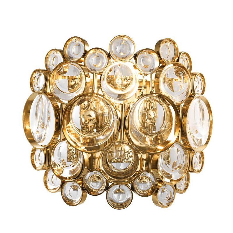 Бра Wall Lamp Avant Глянцевое золото Прозрачный (Transparent) Бра Wall Lamp Avant Глянцевое золото Прозрачный (Transparent) в Липецке | Loft Concept