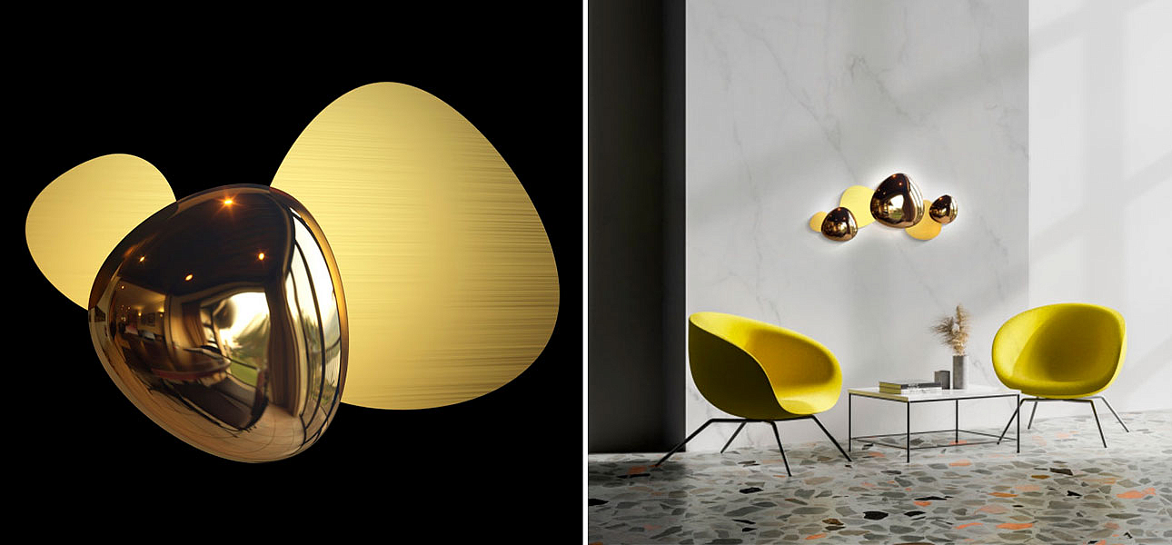 Бра Gold Matt & Gloss 1 Бра Gold Matt & Gloss 1 - Loft-Concept в Липецке