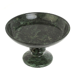 Фруктовница большая из натурального камня Змеевик Шабровский Natural Stone Fruit Bowls варинант исполнения - 2 | Loft Concept в Липецке