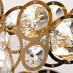 Люстра подвесная из золотых колец 57 см Golden Circles варинант исполнения - 10 | Loft Concept в Липецке