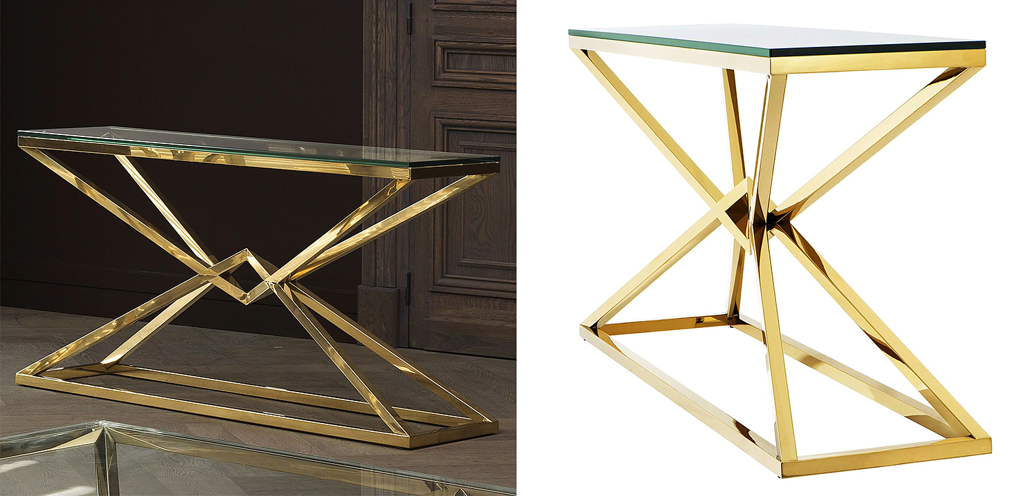Консоль Eichholtz Console Table Connor L Консоль Eichholtz Console Table Connor L - Loft-Concept в Липецке