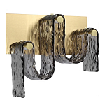 Бра волнистой формы из фактурного стекла Big Wave варинант исполнения - 1 | Loft Concept в Липецке