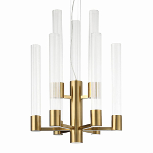 Люстра Jenae Glass Tubes Chandelier 9