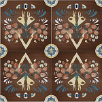 Плитка с узором Клубника варинант исполнения - 1 | Loft Concept в Липецке