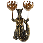 Подсвечник в виде дракона Dragon with Two Candlesticks варинант исполнения - 12 | Loft Concept в Липецке