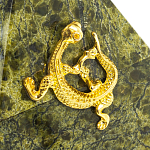 Шкатулка пирамида из натурального камня змеевик Stone Casket варинант исполнения - 3 | Loft Concept в Липецке